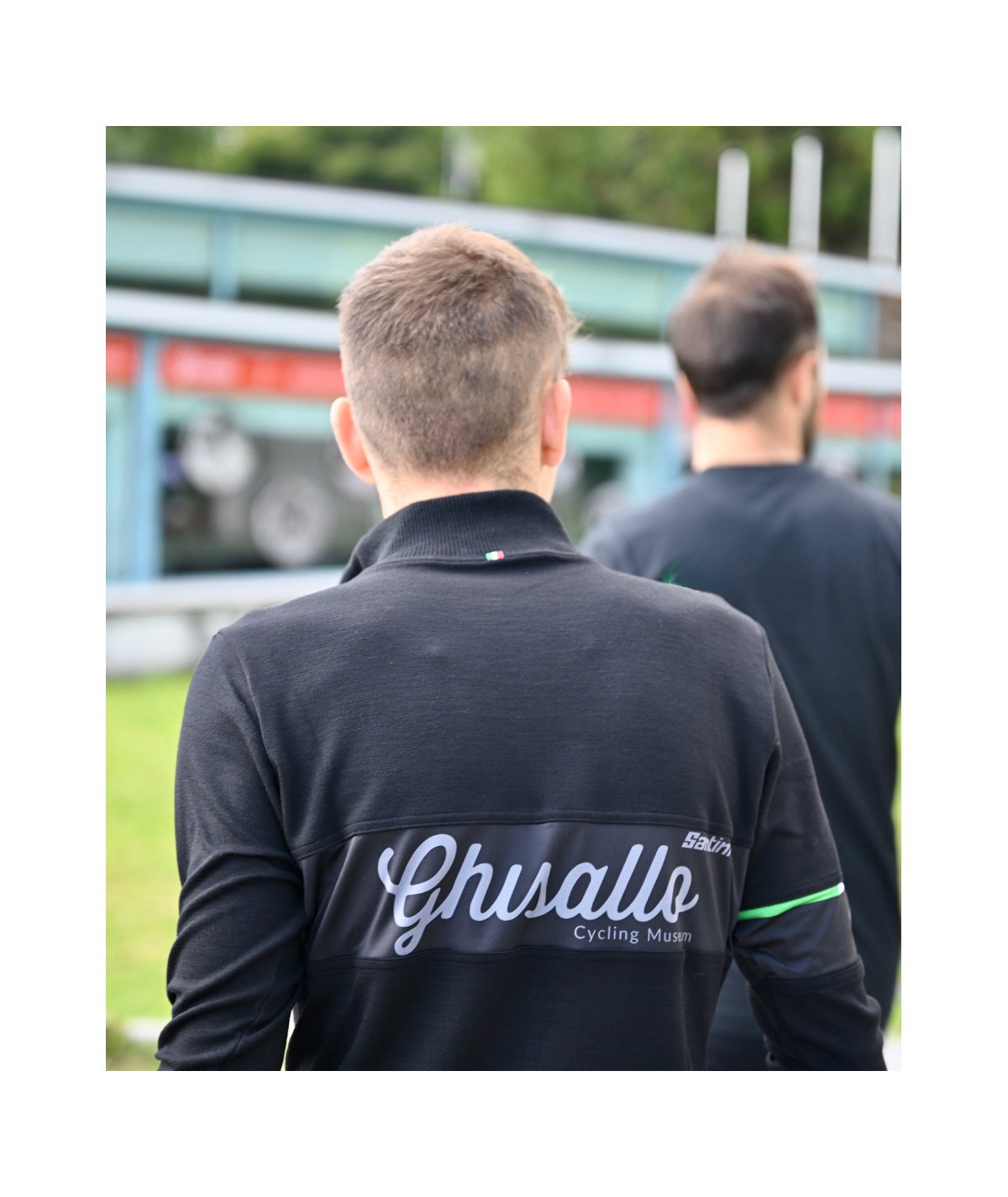 Maglione lana Merino senza tasche Museo del Ghisallo Maglione lana Merino senza tasche Museo del Ghisallo