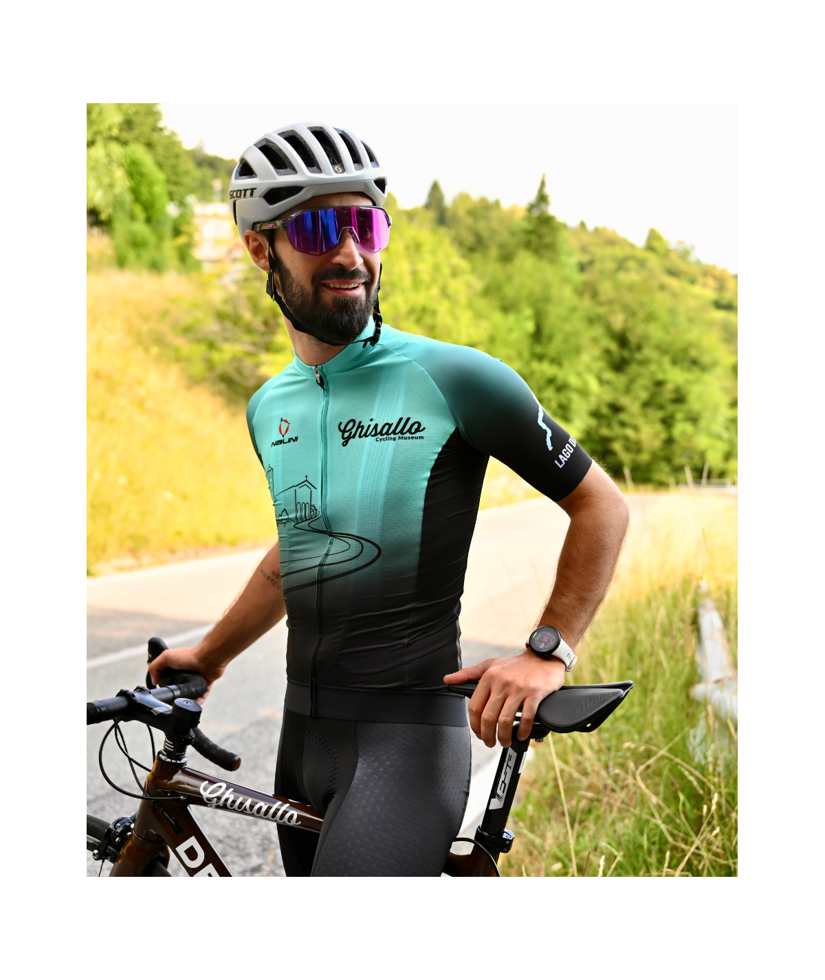 BARREA Maglia Climbers Slim Fit Museo del Ghisallo