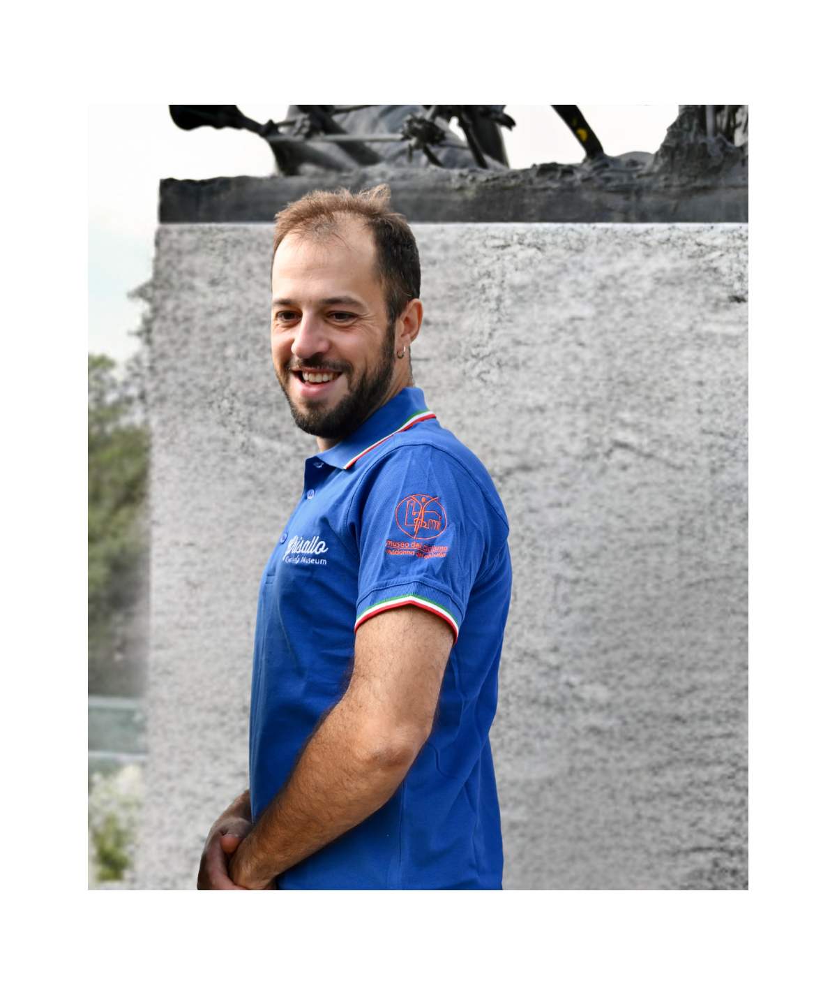 GHISALLO Polo azzurra