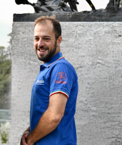 GHISALLO Polo azzurra
