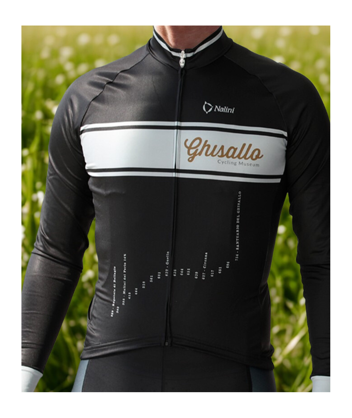 Long sleeve technical jersey Ghisallo Cycling Museum