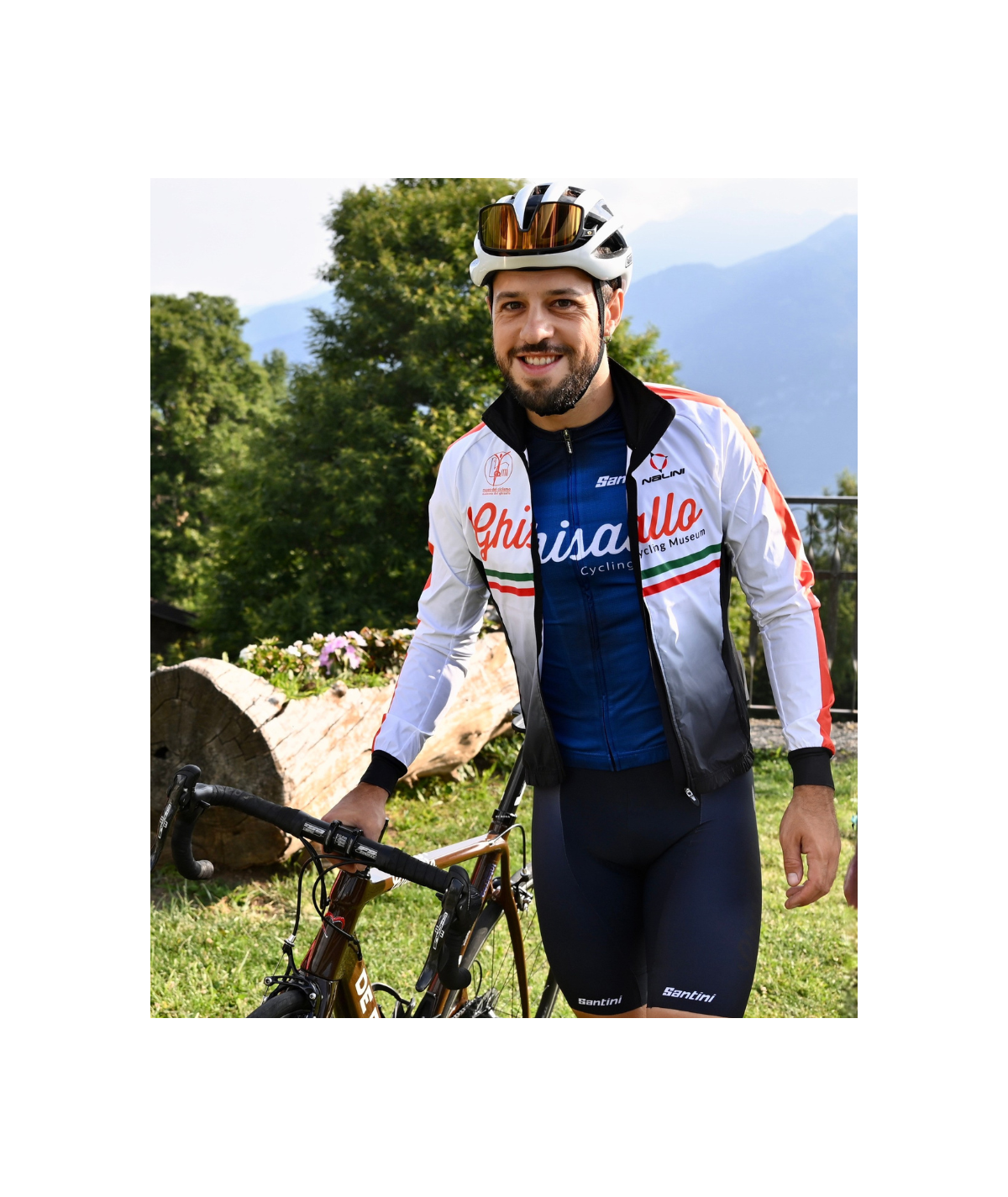 Lightweight windproof jacket Ghisallo Cycling Museum