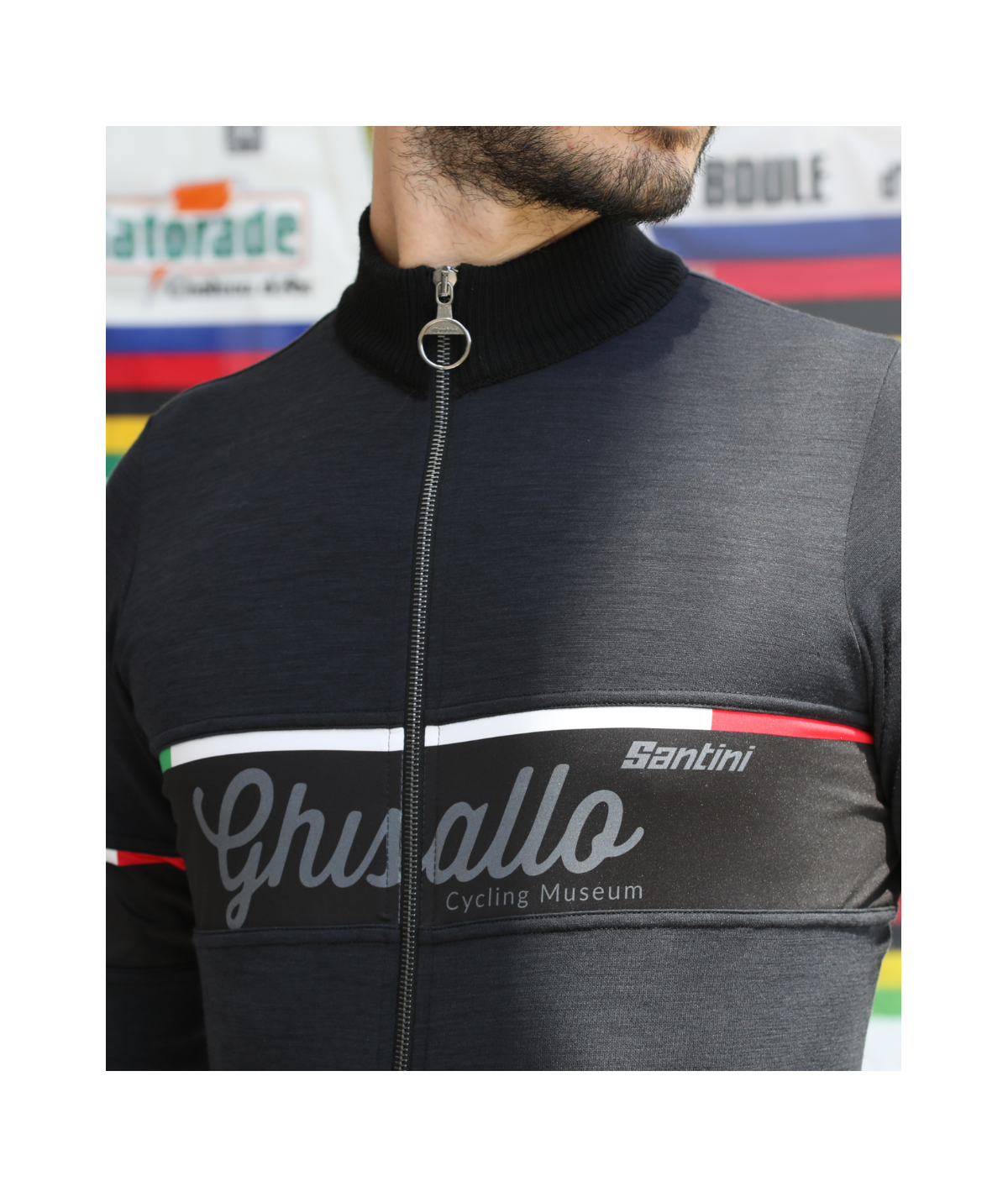 Merino wool sweater  Ghisallo Cycling Museum