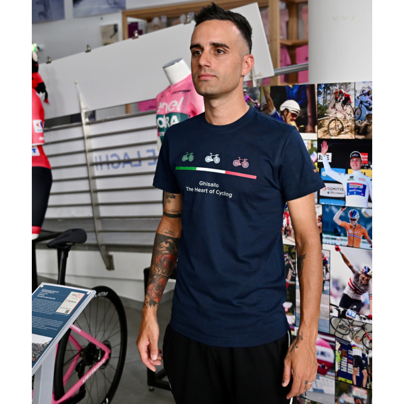 T-SHIRT GHISALLO IL CUORE DEL CICLISMO Museo del Ghisallo