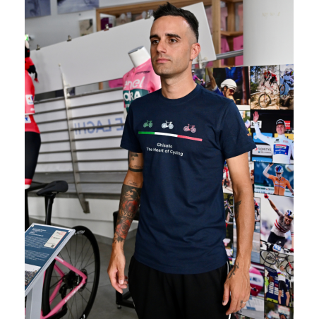 T-SHIRT GHISALLO IL CUORE DEL CICLISMO Museo del Ghisallo