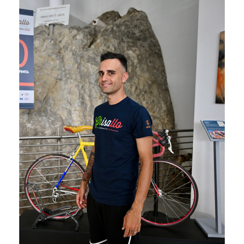 T-SHIRT ITALIAN FLAG Ghisallo Cycling Museum