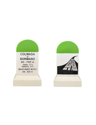 Small GHISALLO and MURO DI SORMANO milestone