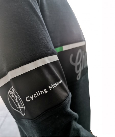 Merino wool sweater without pockets Ghisallo Cycling Museum