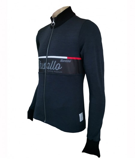 Maglione lana Merino senza tasche Museo del Ghisallo