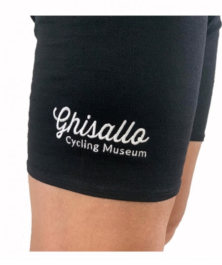 Black vintage cycling shorts Ghisallo Cycling Museum