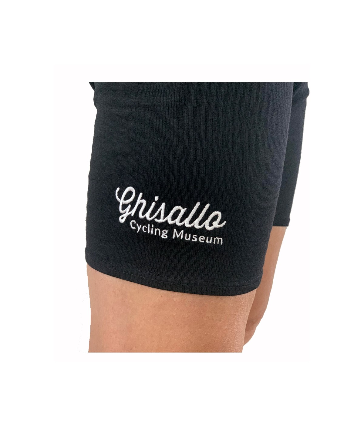 Black vintage cycling shorts Ghisallo Cycling Museum