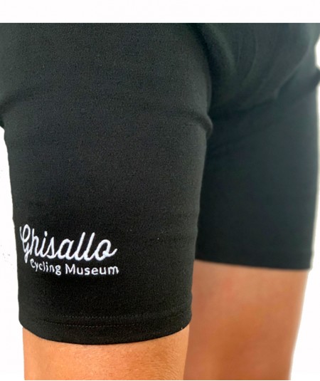 Black vintage cycling shorts Ghisallo Cycling Museum