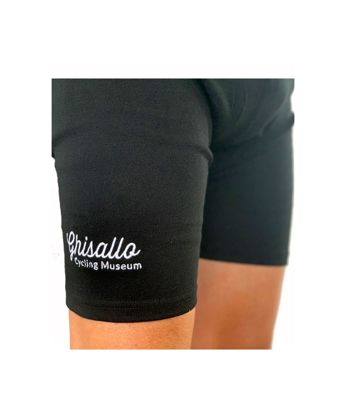 Black vintage cycling shorts Ghisallo Cycling Museum